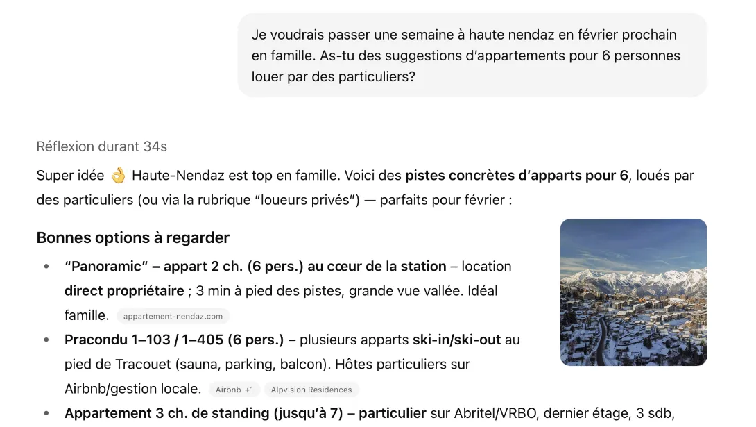 GEO resultat recherche LLM